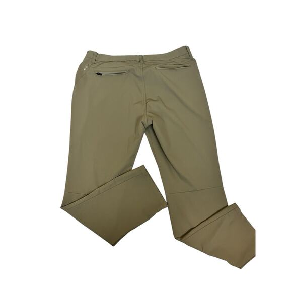 Bonobos Golf Pants Mens 35x30 Beige Khaki Performance Tour Slim Fit No Slip - Picture 4 of 6
